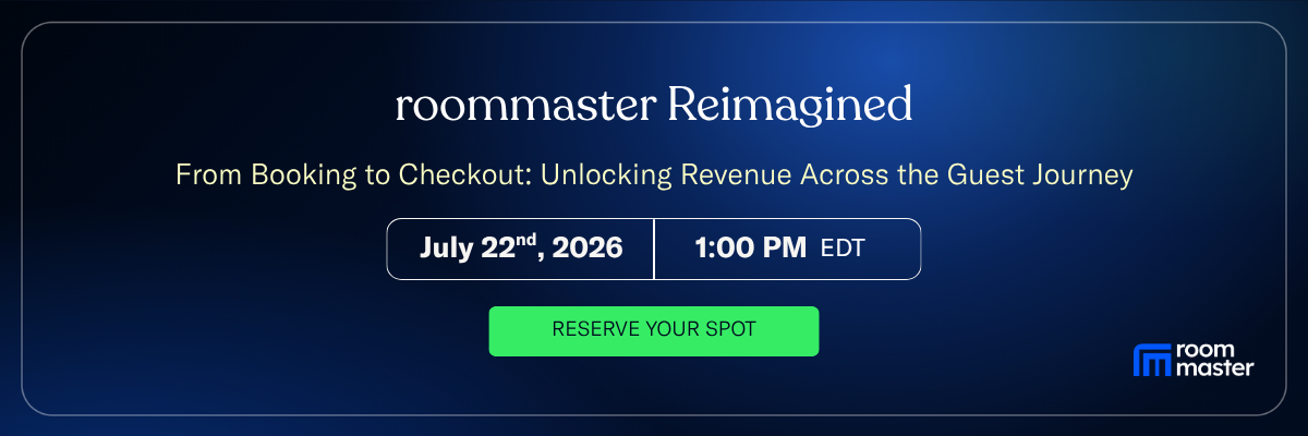 roommaster Reimagined — Exclusive First Look, June 24 at 1:00 PM EDT. Reserve your spot.